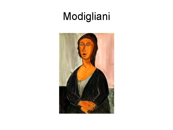 Modigliani 