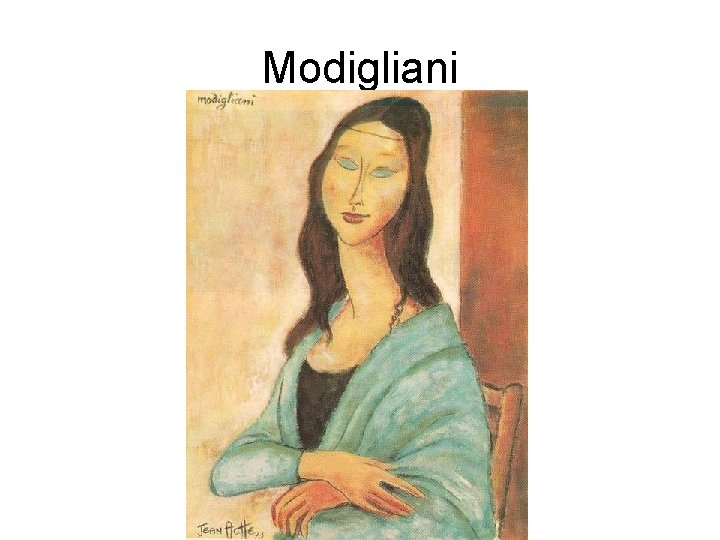 Modigliani 