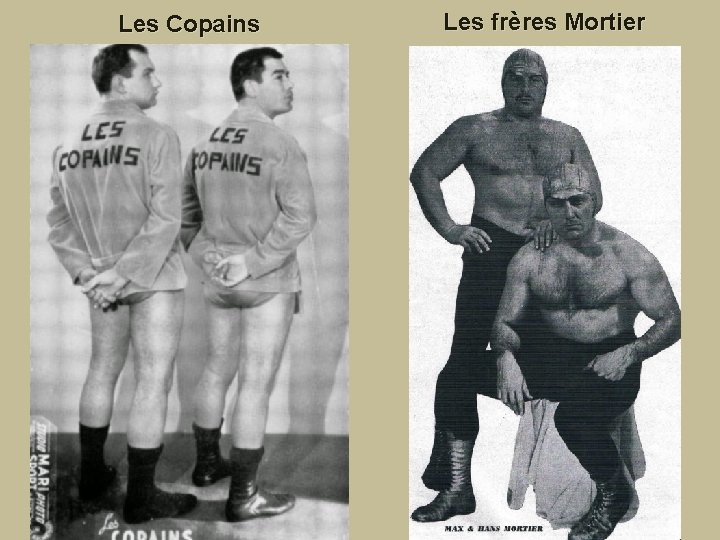 Les Copains Les frères Mortier 