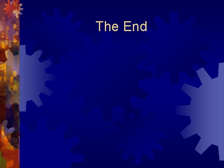 The End 