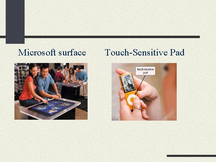 Microsoft surface Touch-Sensitive Pad 