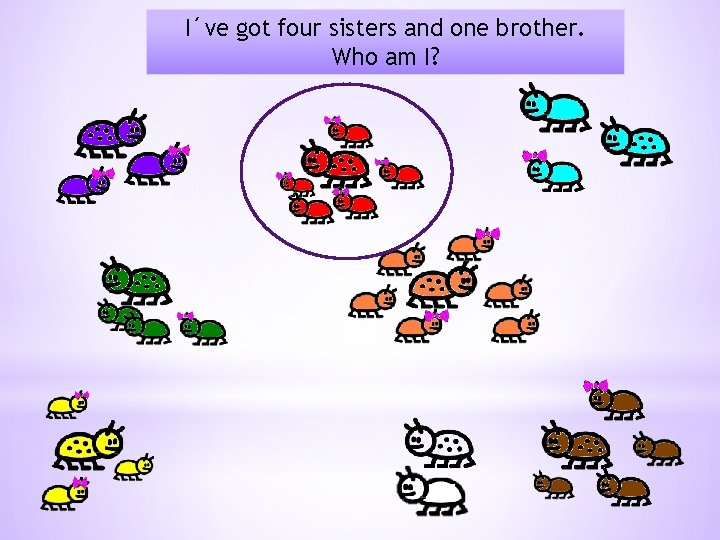 I´ve got four sisters and one brother. Who am I? 