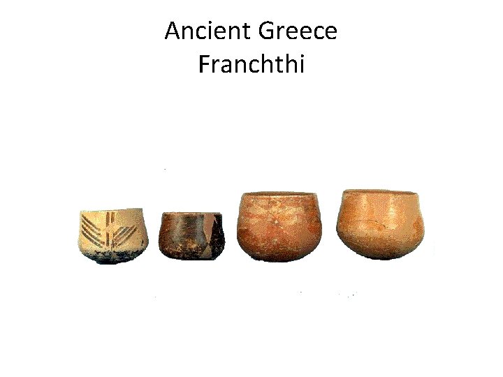 Ancient Greece Franchthi 