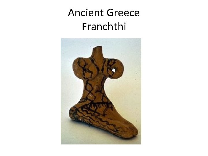 Ancient Greece Franchthi 