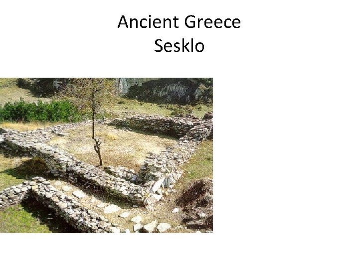 Ancient Greece Sesklo 