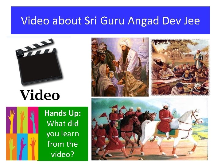 Video about Sri Guru Angad Dev Jee Hands Up: What did you learn from