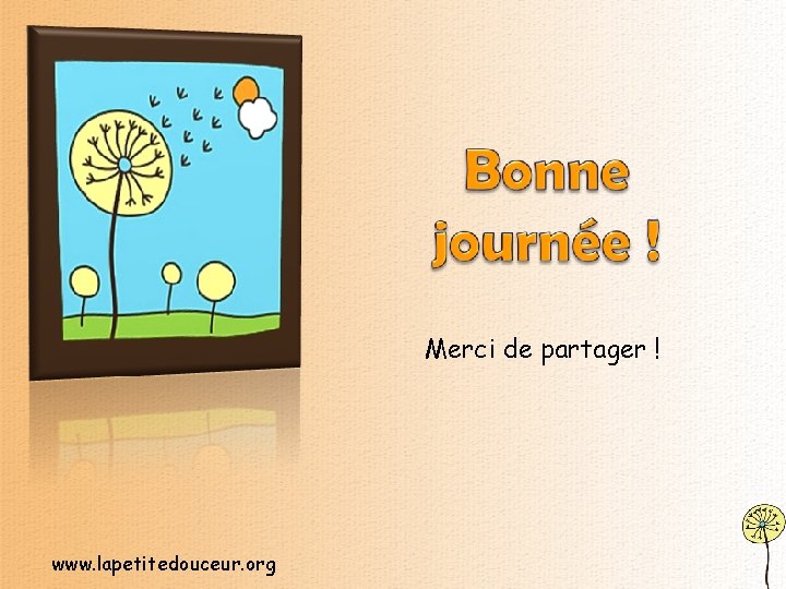 Merci de partager ! www. lapetitedouceur. org 