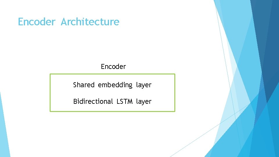 the framework consists of three parts: the shared... Final Presentation Neural Network Doc Summarization CS 4624