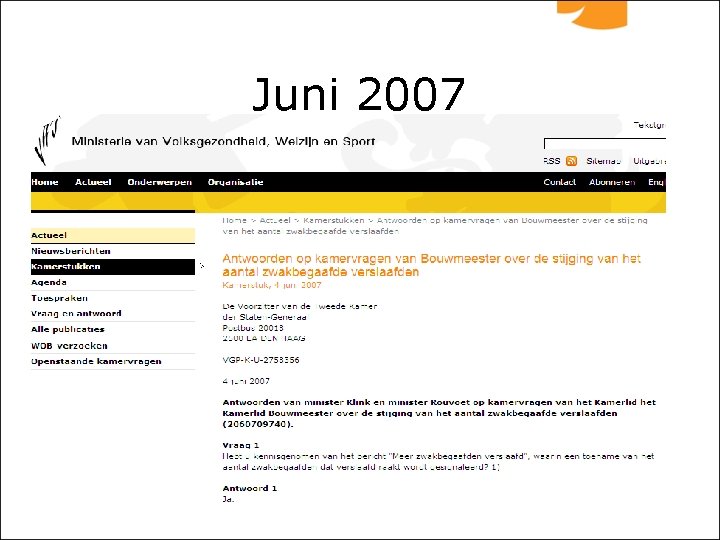 Juni 2007 