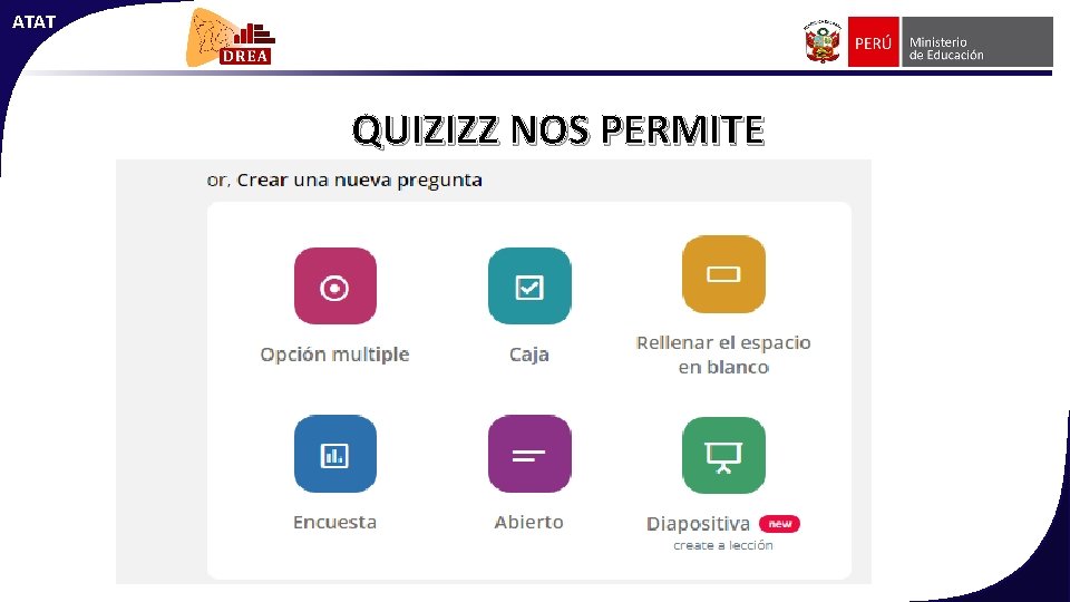 ATAT QUIZIZZ NOS PERMITE 