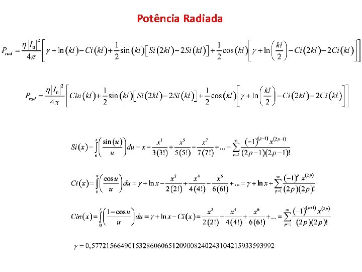 Potência Radiada 