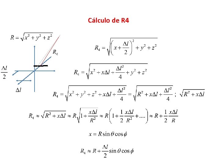 Cálculo de R 4 