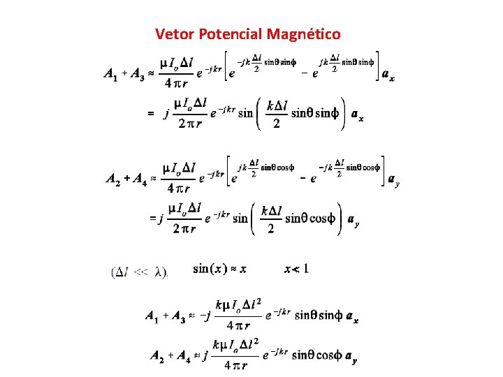 Vetor Potencial Magnético 