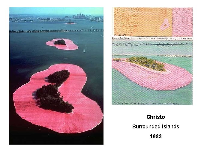 Christo Surrounded Islands 1983 