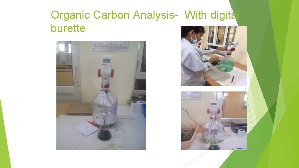 Organic Carbon Analysis- With digital burette 