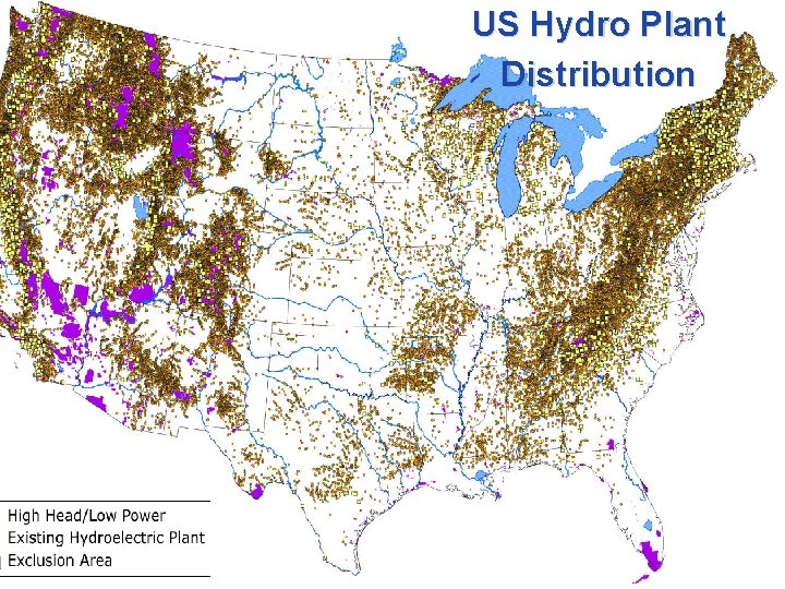 US Hydro Plant Distribution 