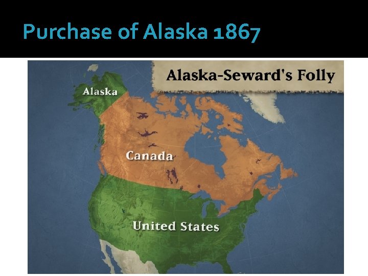 Purchase of Alaska 1867 