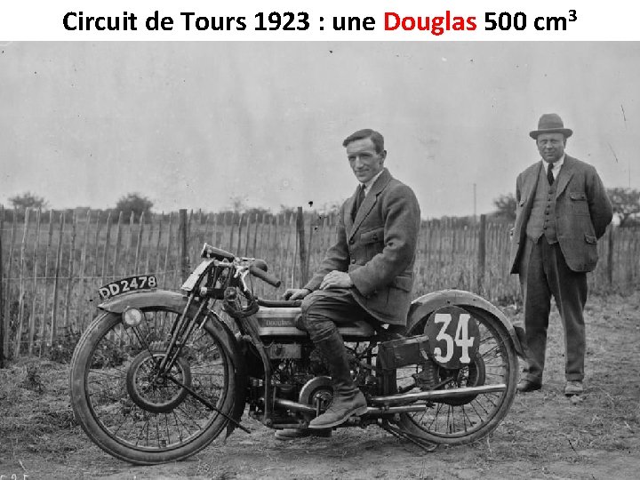 Circuit de Tours 1923 : une Douglas 500 cm 3 