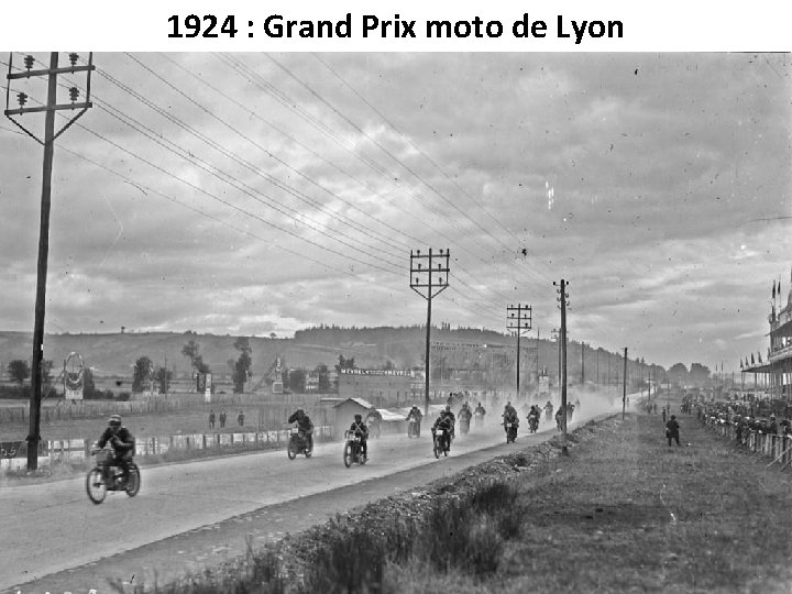 1924 : Grand Prix moto de Lyon 