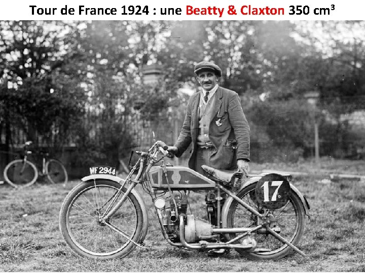 Tour de France 1924 : une Beatty & Claxton 350 cm 3 