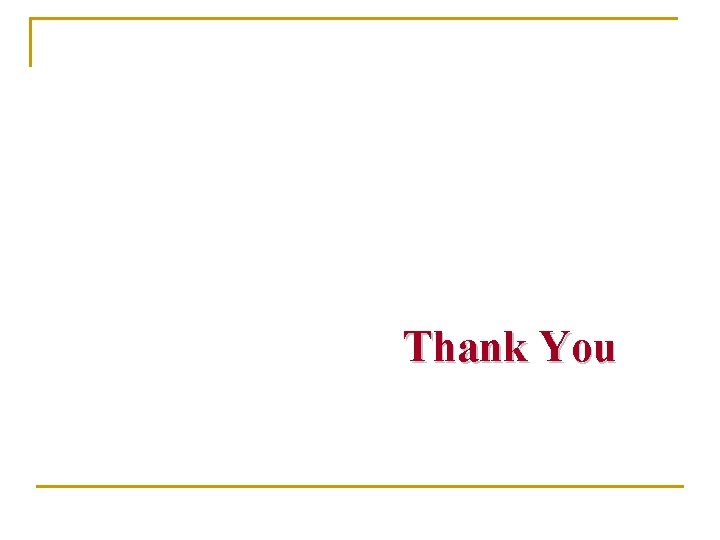 Thank You Thank You