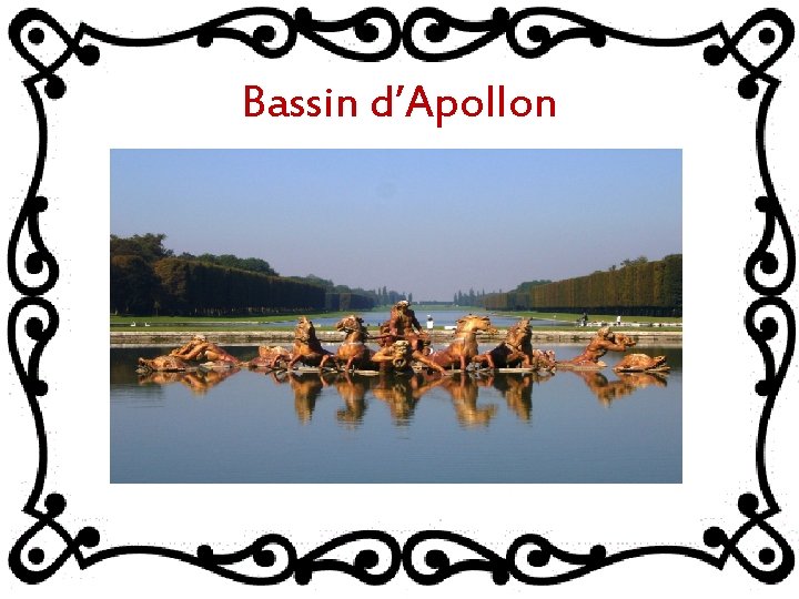 Bassin d’Apollon 