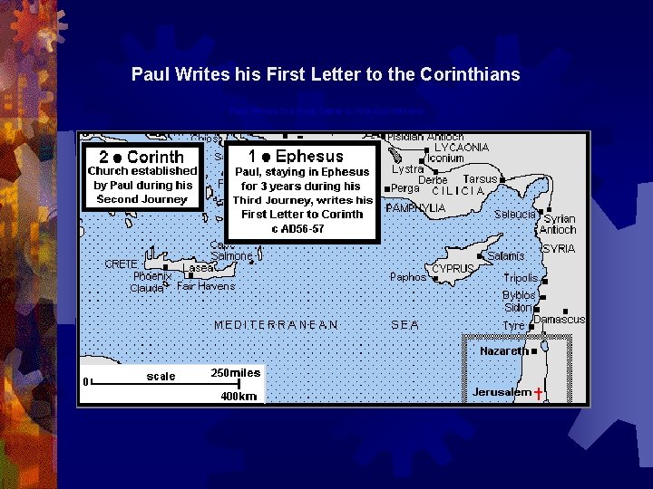 Paul Writes his First Letter to the Corinthians 
