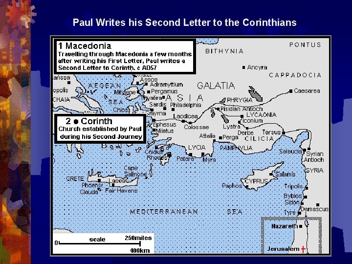 Paul Writes his Second Letter to the Corinthians 