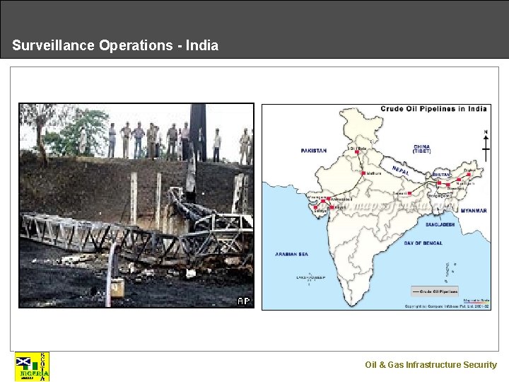 Surveillance Operations - India Oil & Gas Infrastructure Security 