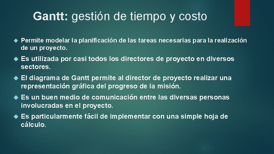 Metodologas para Gestin de Proyectos Definicin de Proyecto