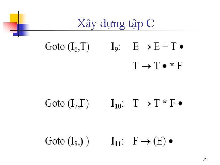 Xây dựng tập C 91 