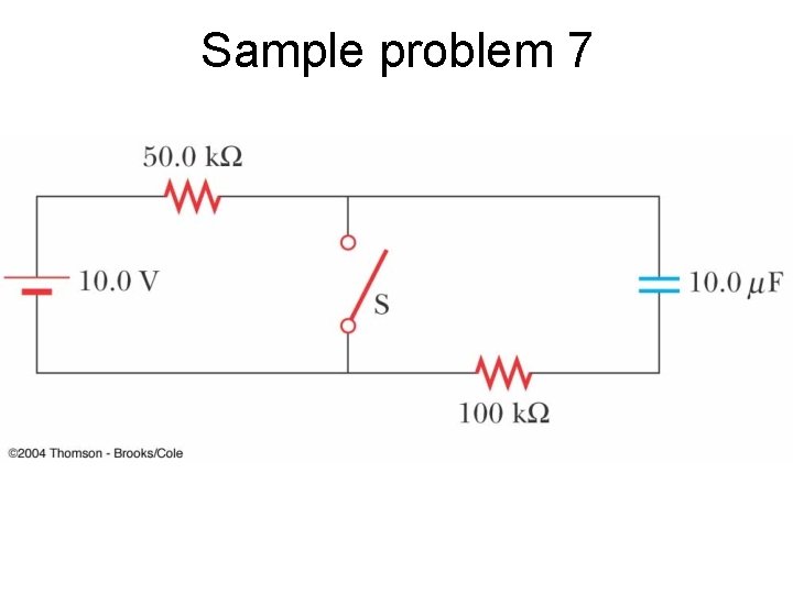 Sample problem 7 