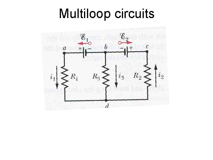 Multiloop circuits 