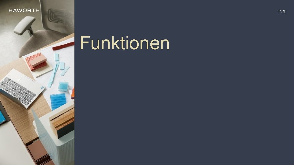 P. 9 Funktionen 