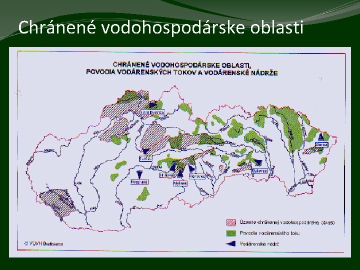 Chránené vodohospodárske oblasti 