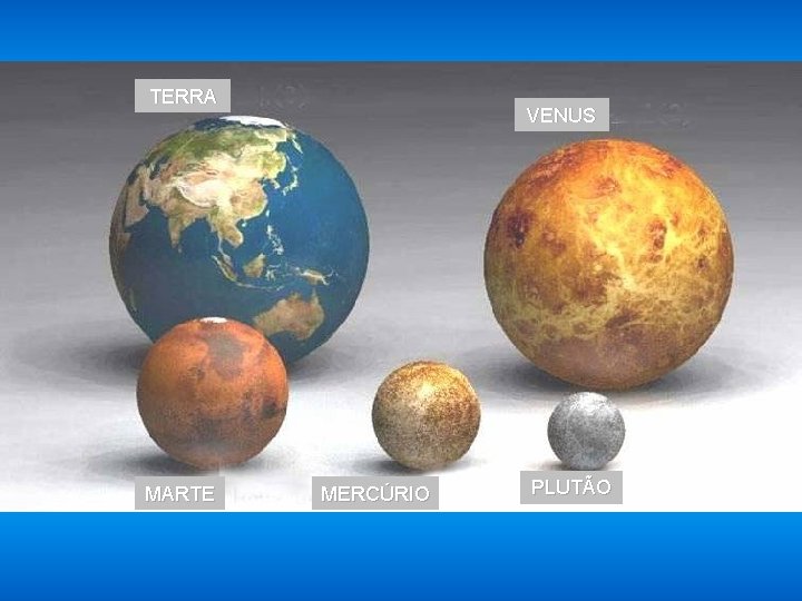 TERRA MARTE VENUS MERCÚRIO PLUTÃO 