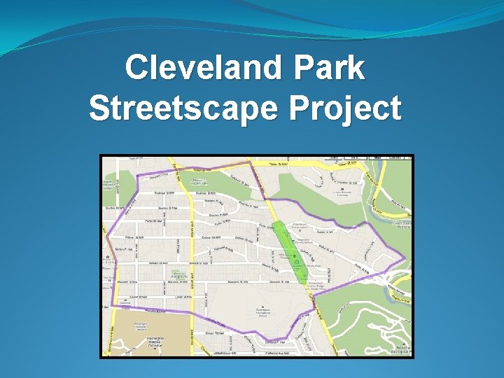 Cleveland Park Streetscape Project 