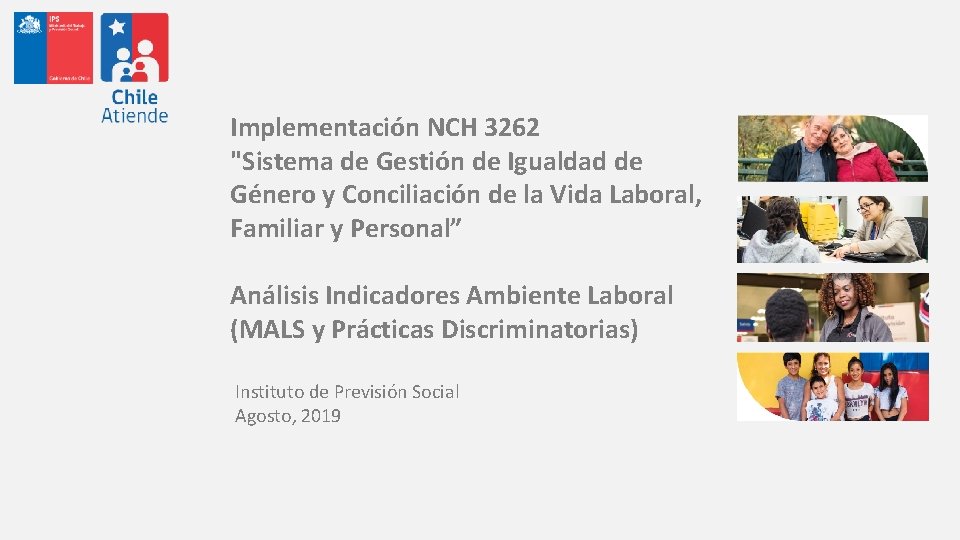 Implementación NCH 3262 "Sistema de Gestión de Igualdad de Género y Conciliación de la
