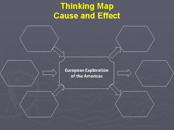 Thinking Map Cause and Effect European Exploration of the Americas 