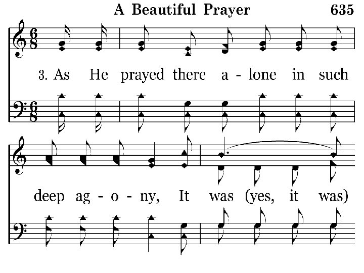 635 - A Beautiful Prayer - 3. 1 