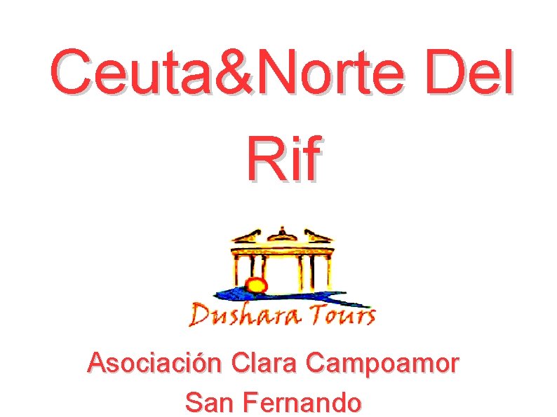Ceuta&Norte Del Rif Asociación Clara Campoamor San Fernando 