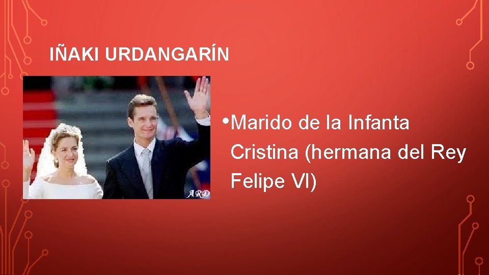 IÑAKI URDANGARÍN • Marido de la Infanta Cristina (hermana del Rey Felipe VI) 