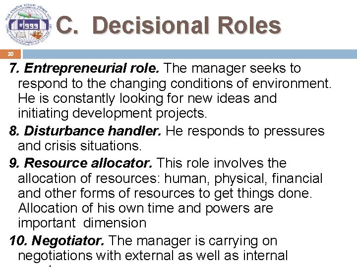 1 Understanding Management And Managerial Roles Achala Dahal
