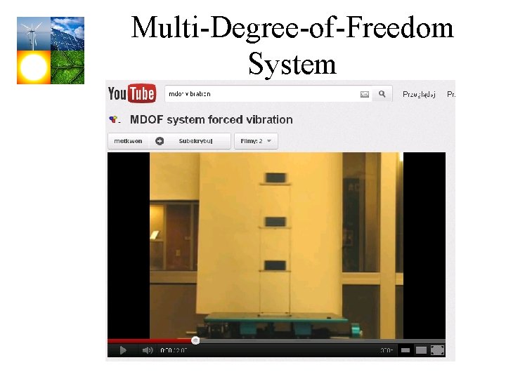 Multi-Degree-of-Freedom System 