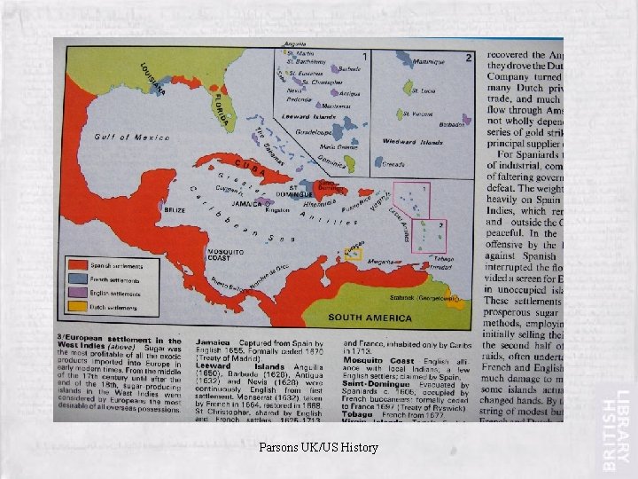 Parsons UK/US History 