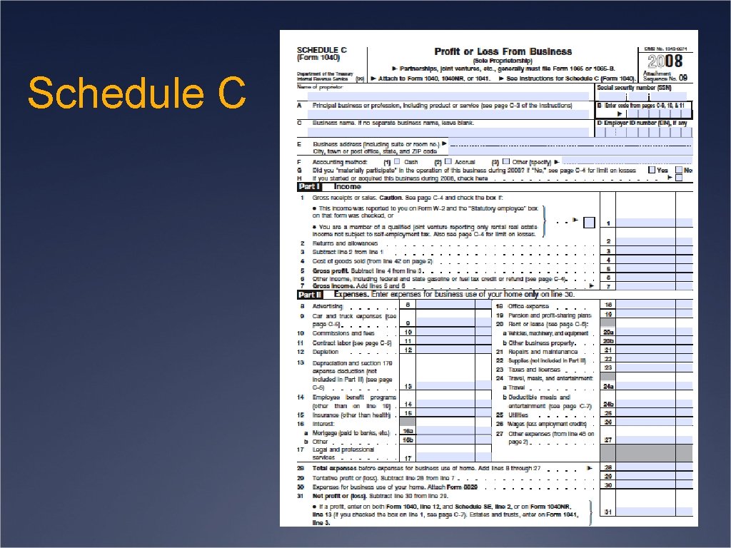 Schedule C 