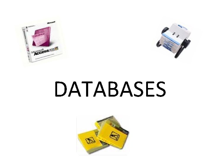 DATABASES 