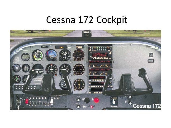 Cessna 172 Cockpit 