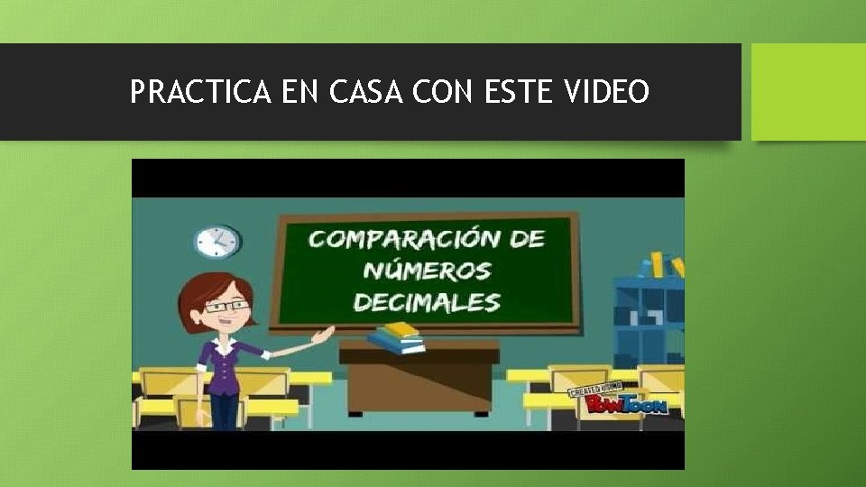 PRACTICA EN CASA CON ESTE VIDEO 