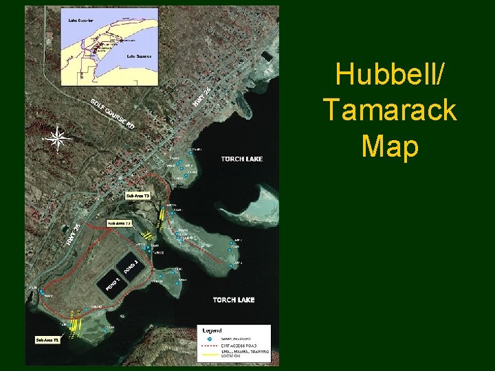 Hubbell/ Tamarack Map 